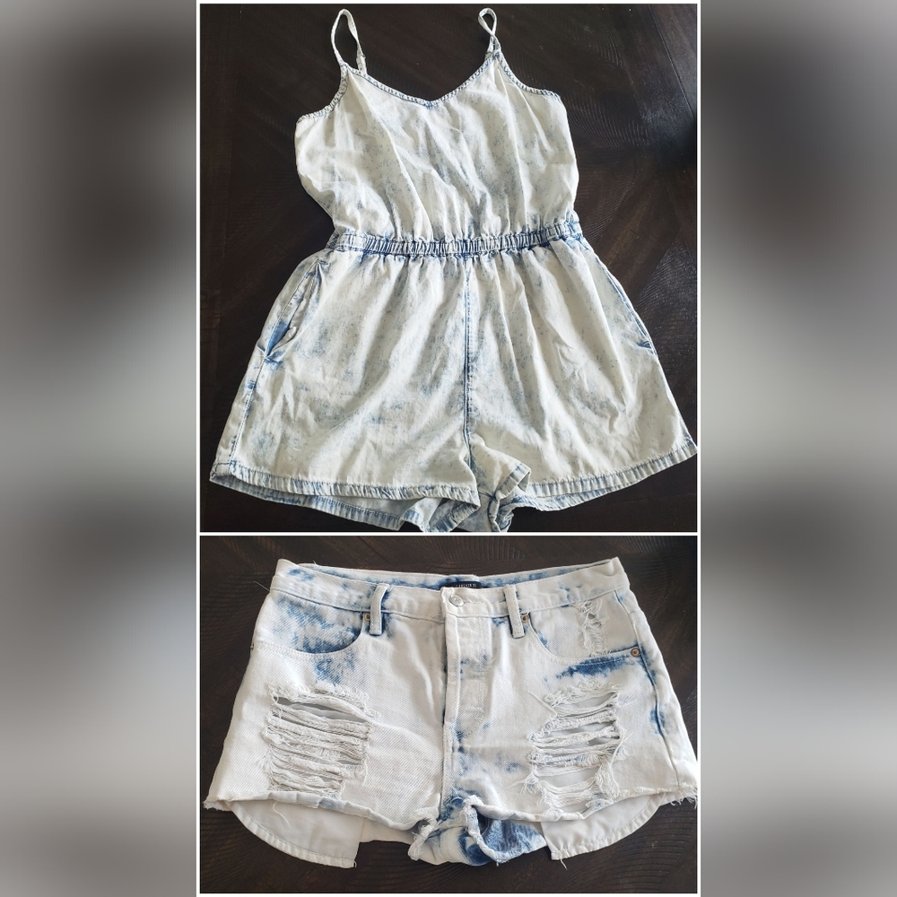 Forever 21 Bundle Jeans Shorts Size 27, Jumper Medium